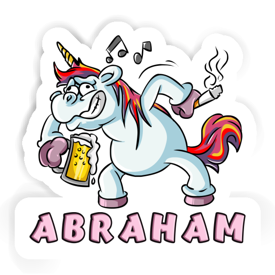 Autocollant Abraham Licorne Notebook Autocollant Abraham Licorne Gift package Image