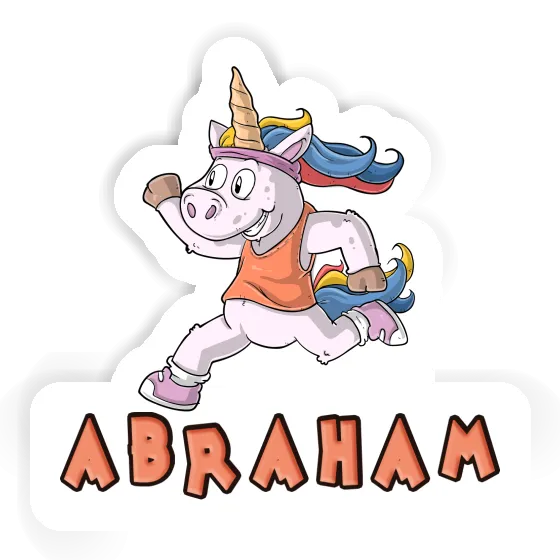 Autocollant Coureuse Abraham Autocollant Coureuse Abraham Image