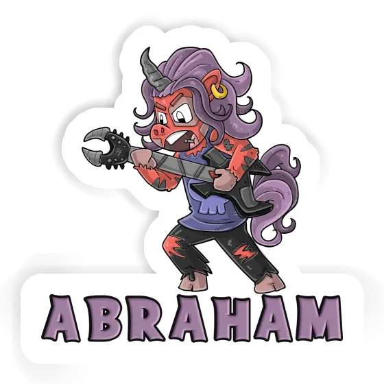 Rockeuse Autocollant Abraham Notebook Image