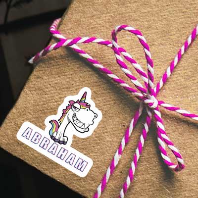Autocollant Licorne grinçante Abraham Laptop Autocollant Licorne grinçante Abraham Laptop Image