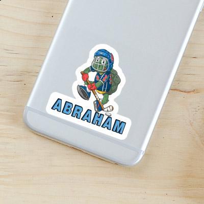Joueur de hockey sur glace Autocollant Abraham Notebook Joueur de hockey sur glace Autocollant Abraham Gift package Image