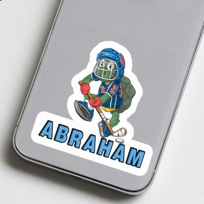 Abraham Sticker Hockeyspieler Abraham Sticker Hockeyspieler Image