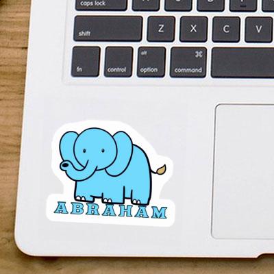 Sticker Elephant Abraham Gift package Image