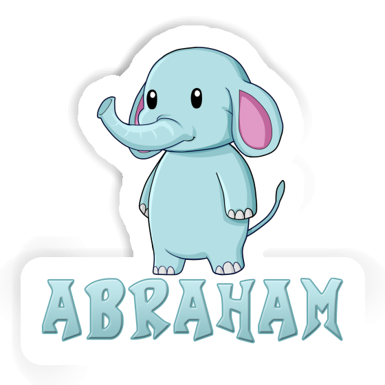 Sticker Abraham Elephant Gift package Image