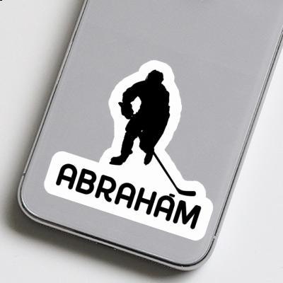 Autocollant Joueur de hockey Abraham Autocollant Joueur de hockey Abraham Image