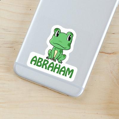 Aufkleber Abraham Frosch Notebook Image