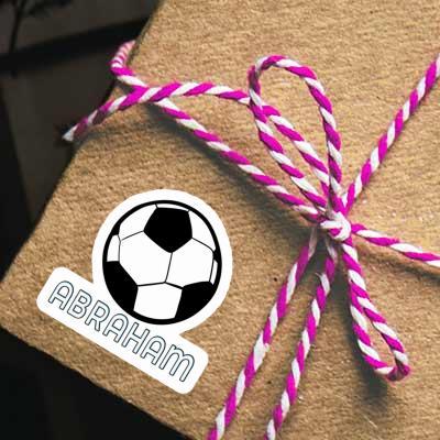 Abraham Sticker Fußball Laptop Image