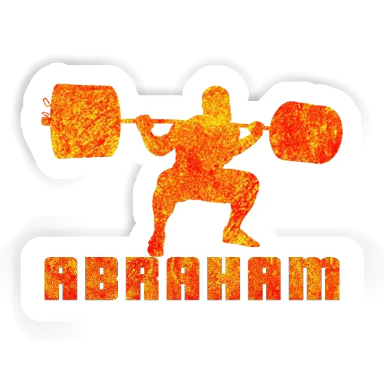 Haltérophilie Autocollant Abraham Gift package Image
