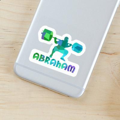 Haltérophilie Autocollant Abraham Image