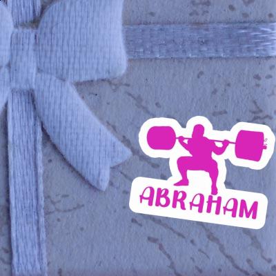 Abraham Sticker Weightlifter Abraham Sticker Weightlifter Image