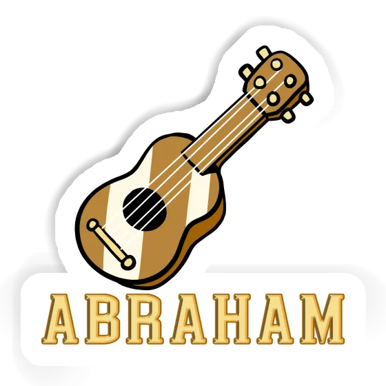 Autocollant Guitare Abraham Gift package Image