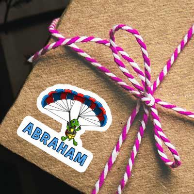 Autocollant Parapentiste Abraham Image