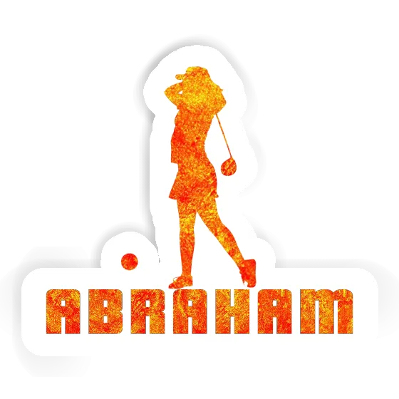 Abraham Sticker Golferin Laptop Abraham Sticker Golferin Laptop Image