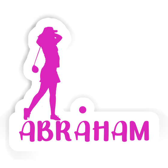 Aufkleber Abraham Golferin Image