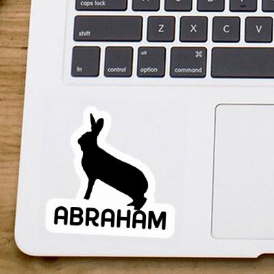 Autocollant Lapin Abraham Image