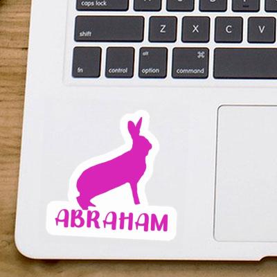 Aufkleber Hase Abraham Image