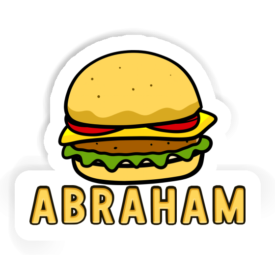 Sticker Abraham Beefburger Laptop Image
