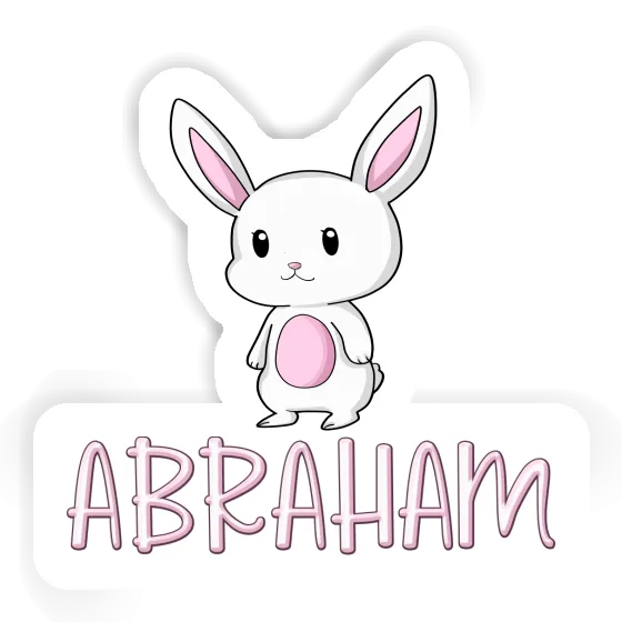 Abraham Autocollant Lapin Laptop Abraham Autocollant Lapin Laptop Image