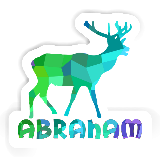 Autocollant Cerf Abraham Laptop Autocollant Cerf Abraham Laptop Image