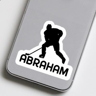 Sticker Abraham Hockey Player Laptop Image