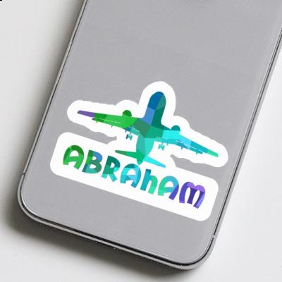 Jumbo-Jet Autocollant Abraham Image