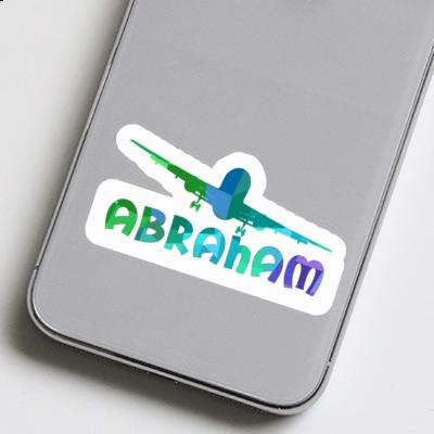 Sticker Abraham Airplane Gift package Image