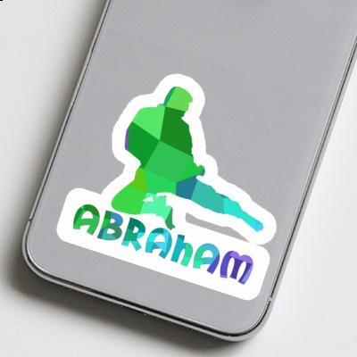 Karatéka Autocollant Abraham Notebook Image