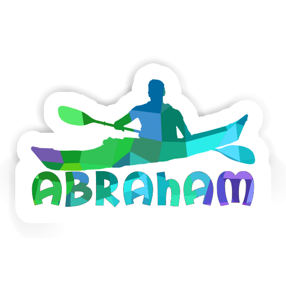 Sticker Abraham Kayaker Laptop Image
