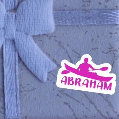 Sticker Abraham Kayaker Notebook Image