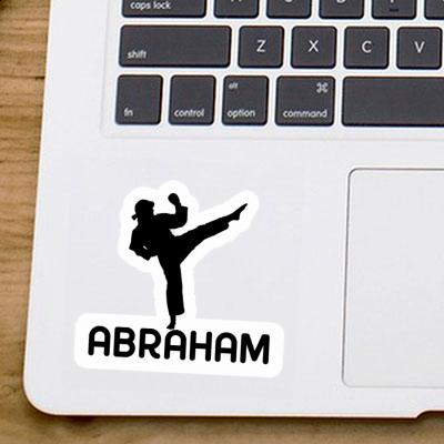 Autocollant Abraham Karatéka Notebook Image