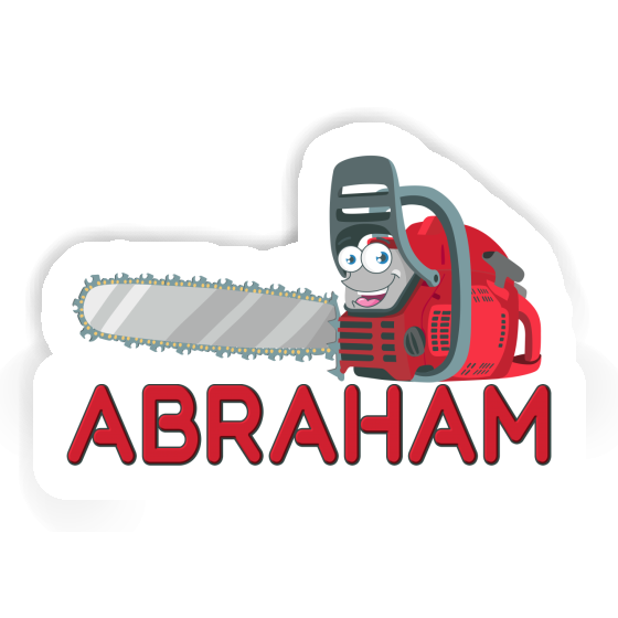 Autocollant Tronçonneuse Abraham Autocollant Tronçonneuse Abraham Image