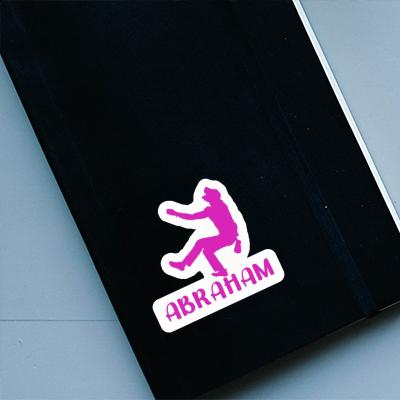 Aufkleber Abraham Kletterer Laptop Image