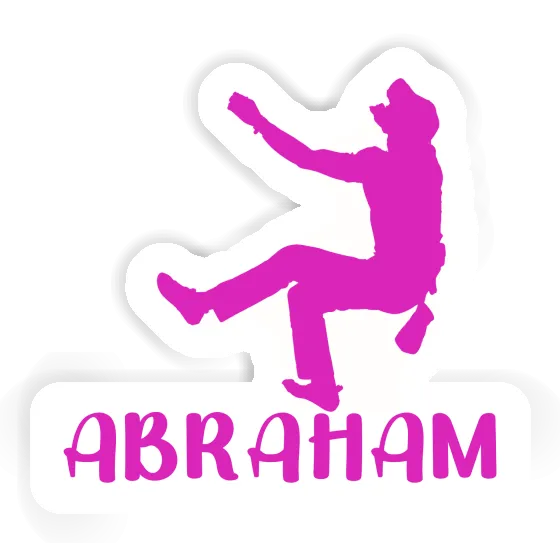 Aufkleber Abraham Kletterer Image