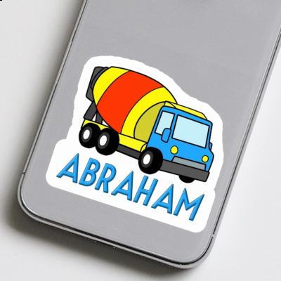 Aufkleber Abraham Mischer-LKW Laptop Image