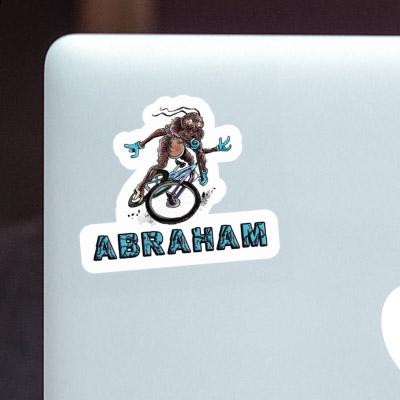 Aufkleber Biker Abraham Notebook Image