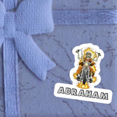 Motorbike Rider Sticker Abraham Gift package Image