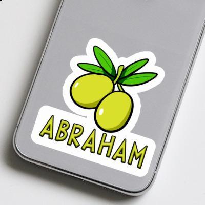 Abraham Autocollant Olive Image