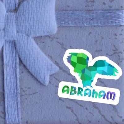 Hibou Autocollant Abraham Laptop Image