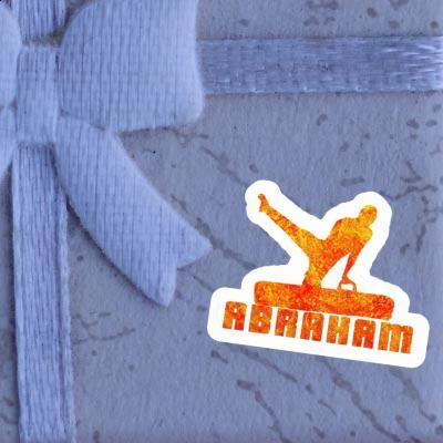 Gymnaste Autocollant Abraham Notebook Image