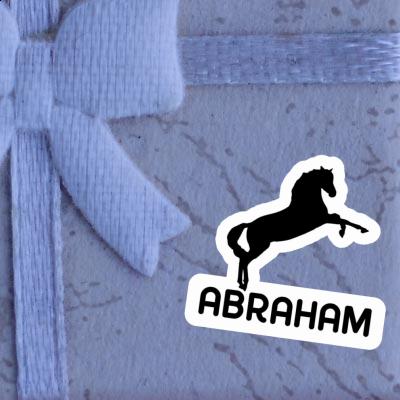 Abraham Autocollant Cheval Image