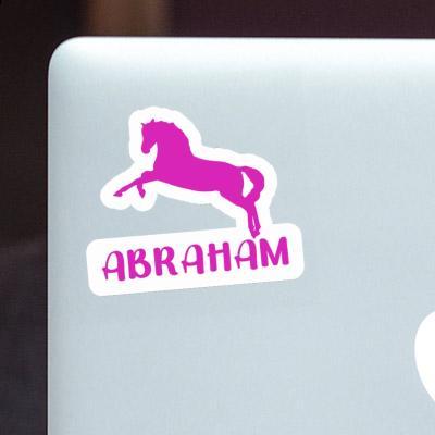 Abraham Autocollant Cheval Image