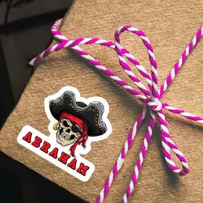 Piratenschädel Aufkleber Abraham Laptop Piratenschädel Aufkleber Abraham Laptop Image
