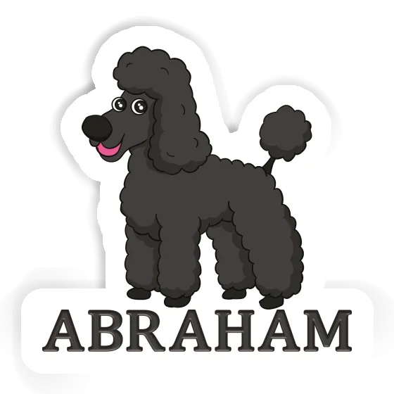 Poodle Sticker Abraham Notebook Poodle Sticker Abraham Gift package Image