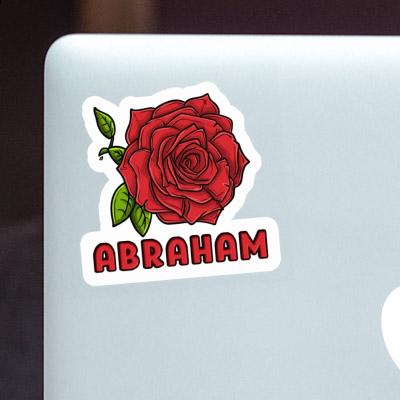Fleur de rose Autocollant Abraham Laptop Fleur de rose Autocollant Abraham Laptop Image