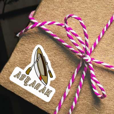 Sticker Abraham Rowboat Laptop Image