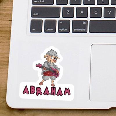 Abraham Autocollant Rockergirl Image