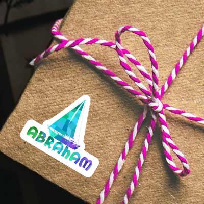 Sticker Abraham Sailboat Image