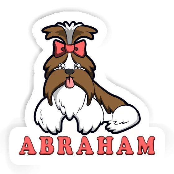 Abraham Autocollant Shih Tzu Notebook Image