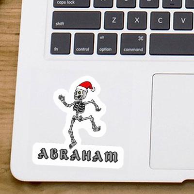 Sticker Abraham Christmas Skeleton Notebook Sticker Abraham Christmas Skeleton Notebook Image