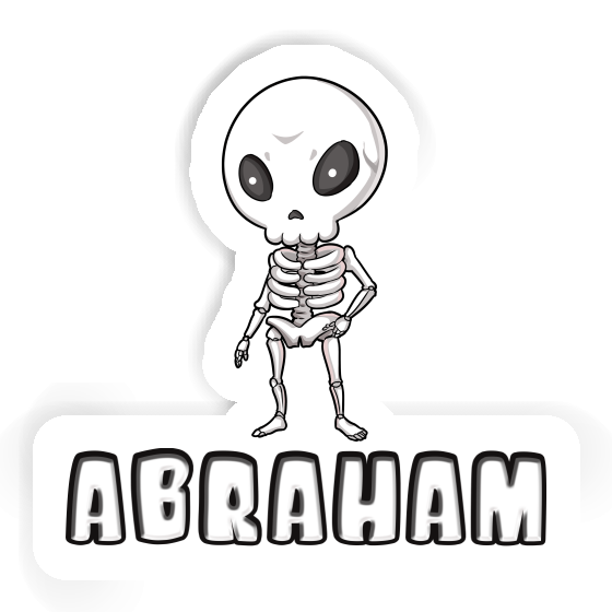 Alien Autocollant Abraham Notebook Image